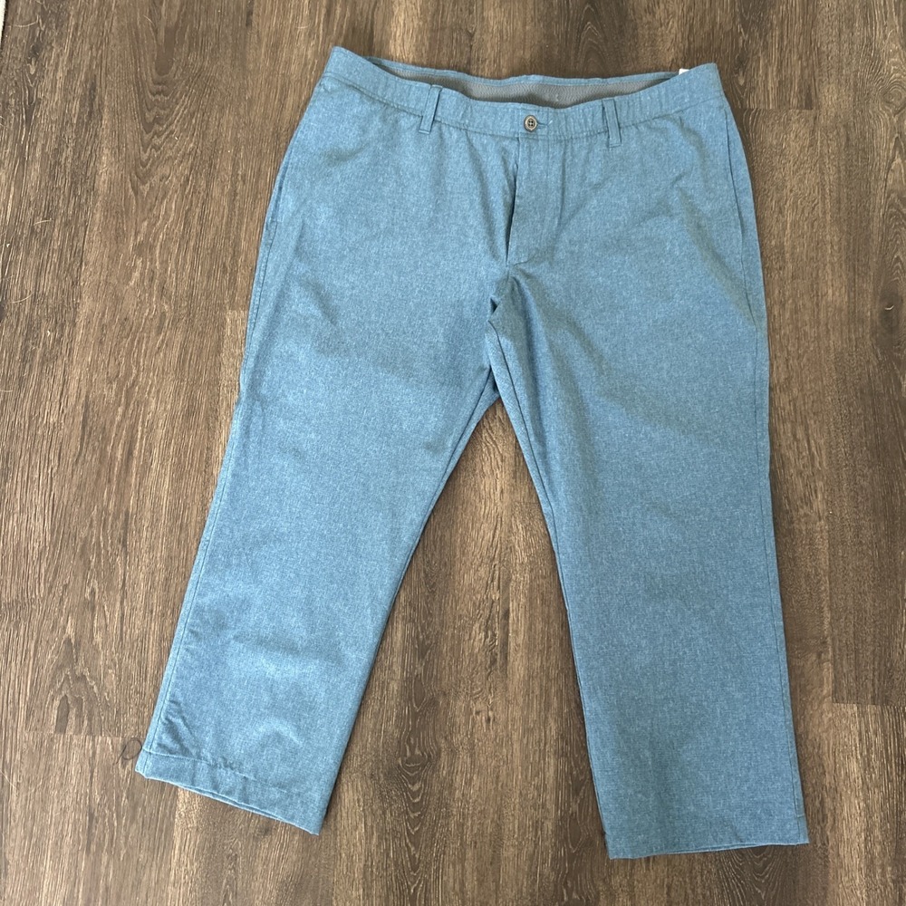 Under Armour Match Play Golf Pants Straight Leg Mens 40/ 30 (25) Blue MINT